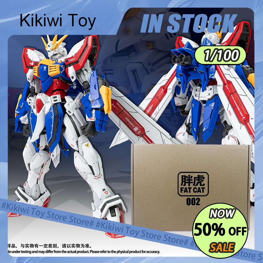 

In Stock FAT CAT Model MG 1/100 GOD Assembly Model Kits Action Figure Plastic Robot Collection Statue Model Ornament Toys Gifts