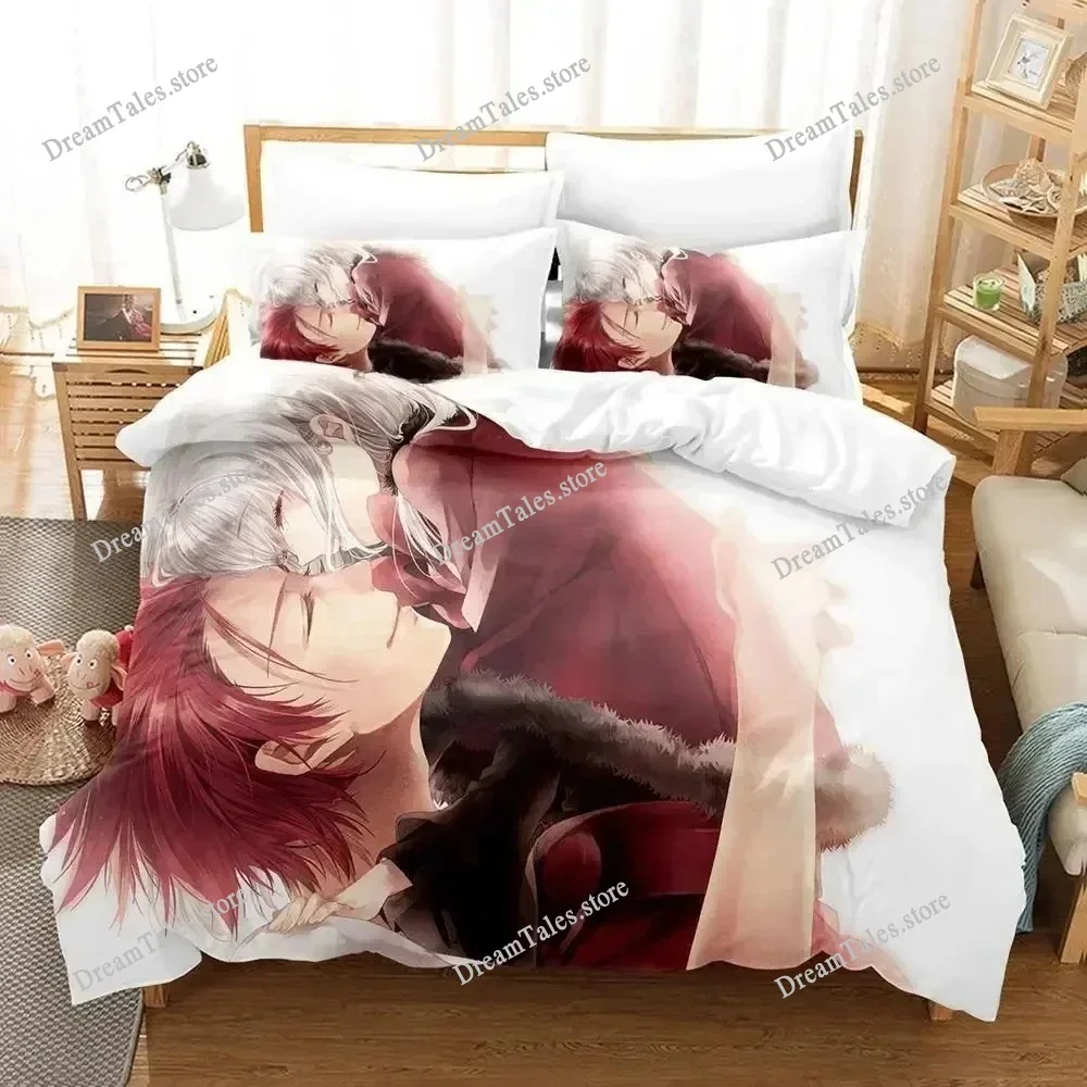

K Project Mikoto Suoh No Blood! No Bone! No Ash! Style Duvet Cover Pillow Case Bedding Set Quilt Cover Double Bed Home Textile