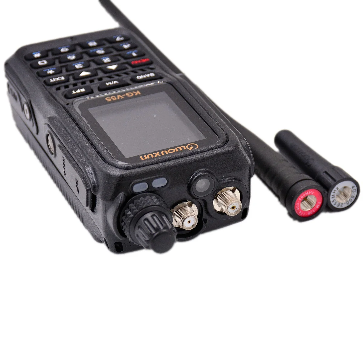 WOUXUN KG V55 Walkie Talkie UV dwuzakresowy 4G Lte 3G WCDMA radio sieci publicznej analogowy odbiornik skanowania