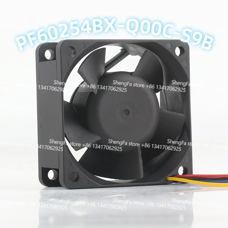 PF60254BX-Q00C-S9B is a standard SUNON 6025 60X60X25MM 6CM 4-pin 6CM 48V 5.76W axial flow fan