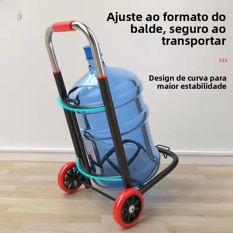portable-stainless-steel-hand-pulled-shopping-cart-bucket-water-small-trolley-vegetable-buying-shopping-cart-with-retractable