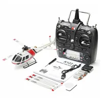 zz WLtoys XK K123 RC Mini Simulator AS350 Helicopter RTF 2.4G 6CH 3D 6G Modes Brushless Motor RC Quadcopter Drone Toys for Boys