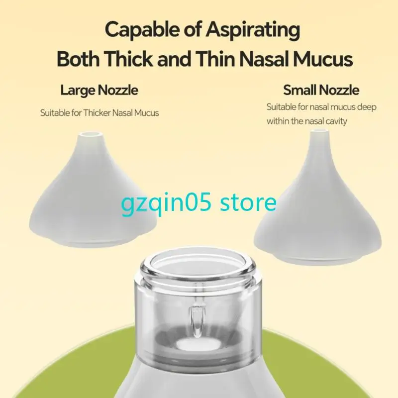 منظف ​​أنف الأطفال H055 مع 9 قوة تشغيل منخفضة الضوضاء بدون حماية من التدفق الخلفي