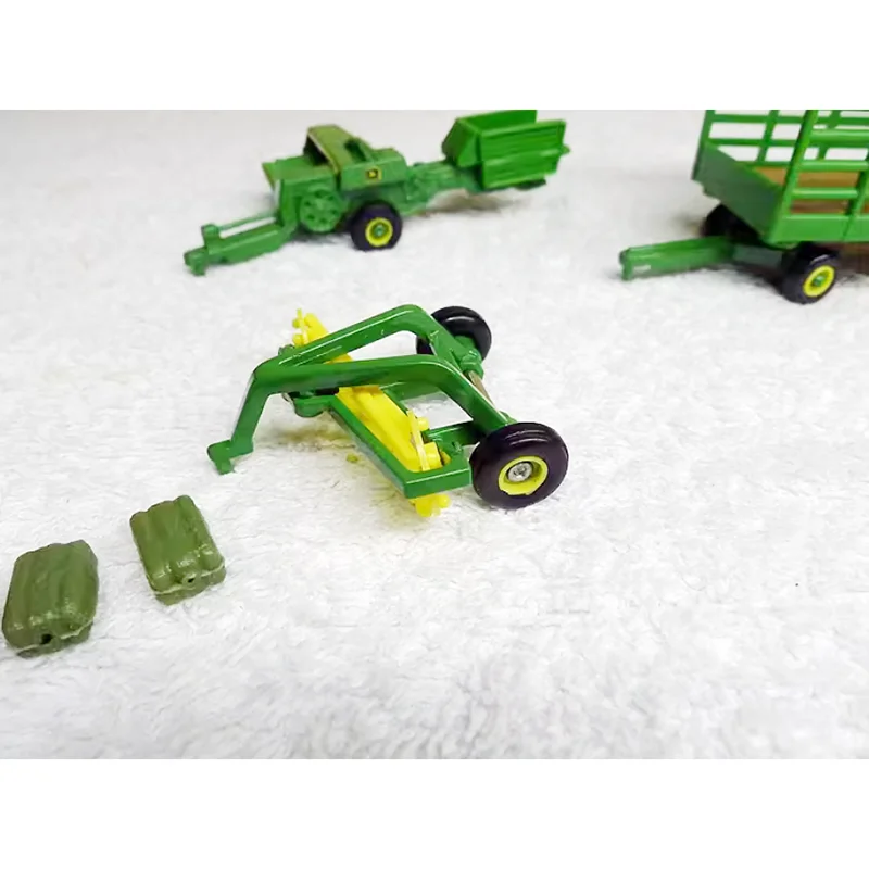 

ERTL литой под давлением масштаб 1:64 сеновой набор тракторная буксированная ферма набор модель из сплава готовая коллекция моделирования декоративный дисплей