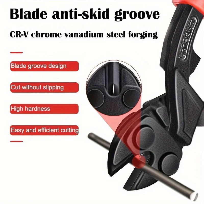 Anti-slip Blade Small Steel Gun Vigorously Portable Industrial Grade Wire Cutters