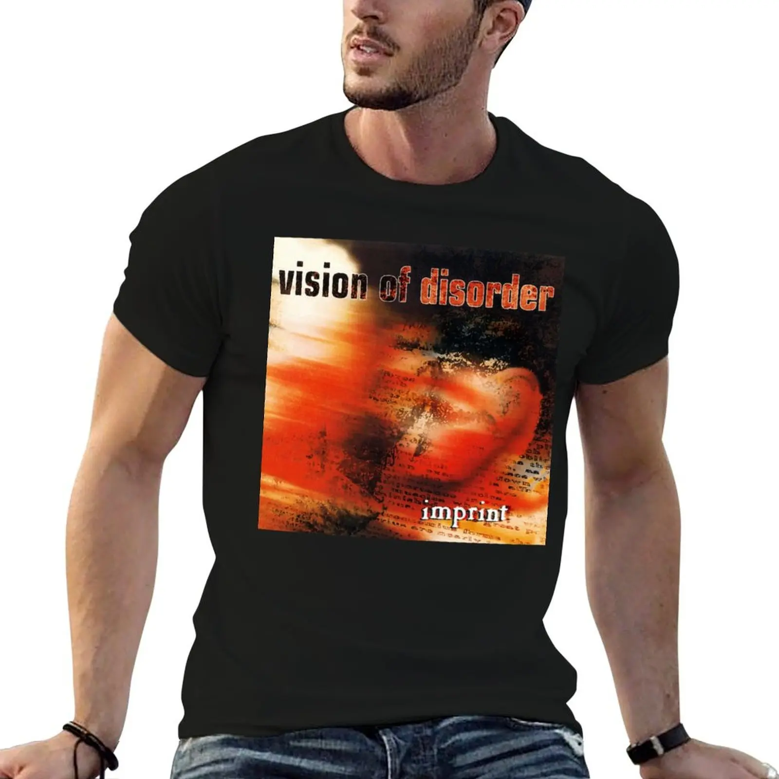 Vision Of Imprint Disorder T-ShirtT-Shirt sweat anime men t shirts high quality