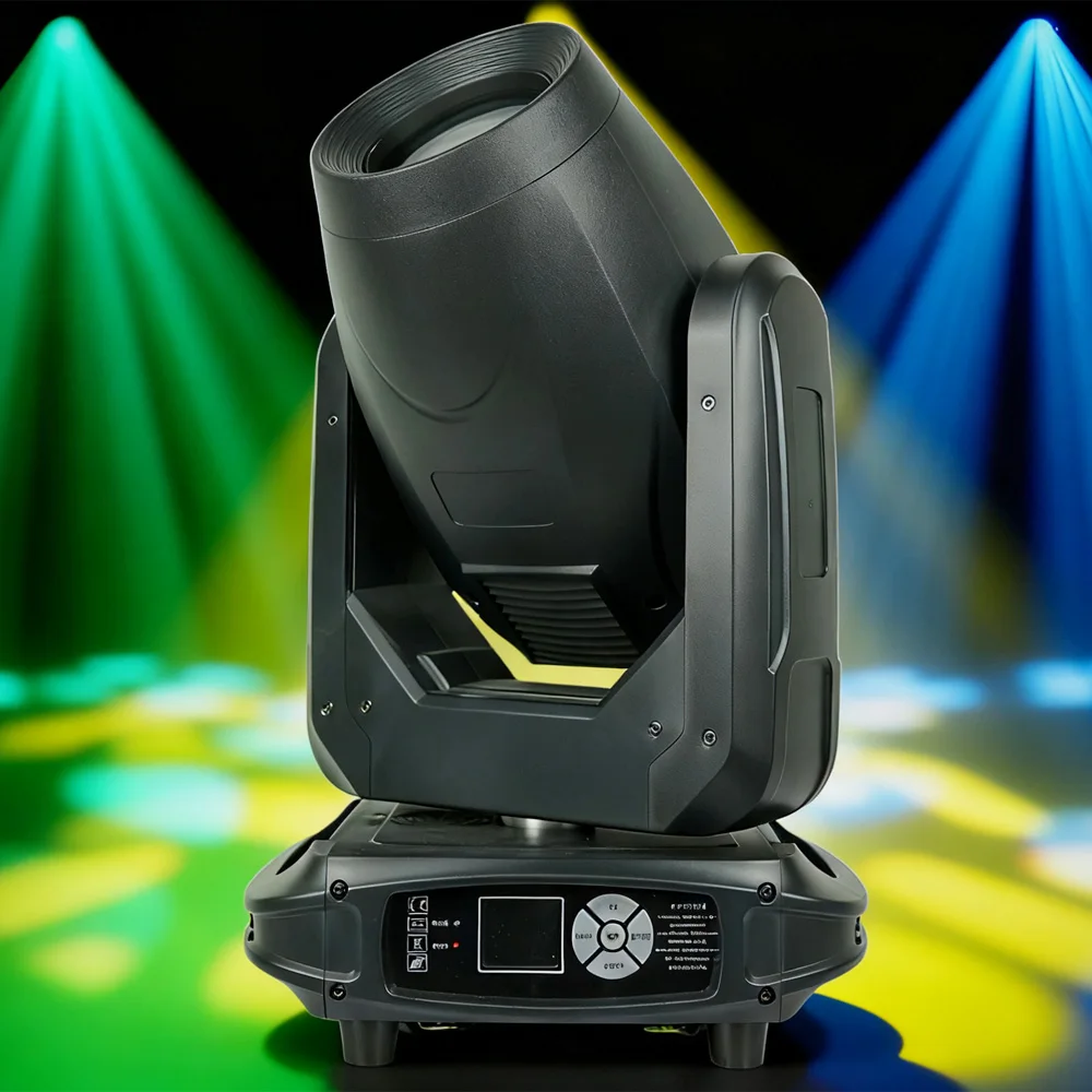 Wolf Warrior 380W Beam Spot Wash 3in1 Effect 5Prisms Atomized Focus Function RDM Strobe For Concert Dj Disco Moving Head Lights