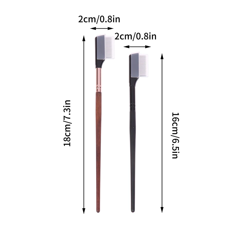 Mathiateur de cils en acier inoxydable portable, brosse à cils, peigne, mascara, cils bouclés, outils de peignage, beauté