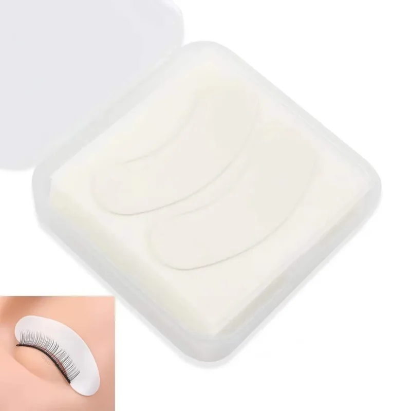 25Pairs/Pack Foam Eye Patches for Eyelash Extension Waterproof Under Eyelash Pad Cosmetic Salon Gentle for Sensitive Soft Makeup