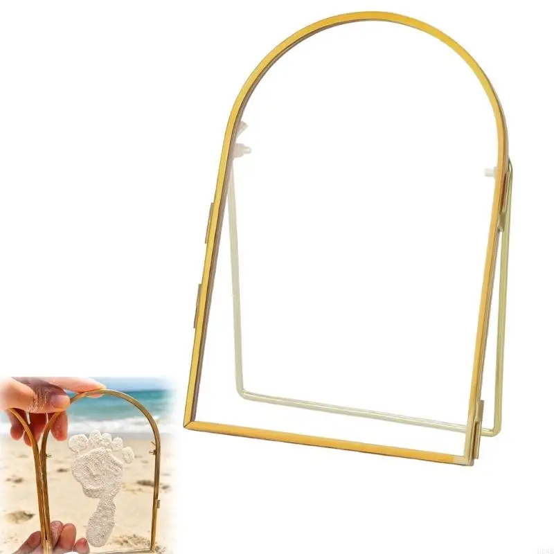 H8WB Newborns Keepsakes Frame Baby Pet Keepsakes Frame,DIY Baby Hand and Footprint Set