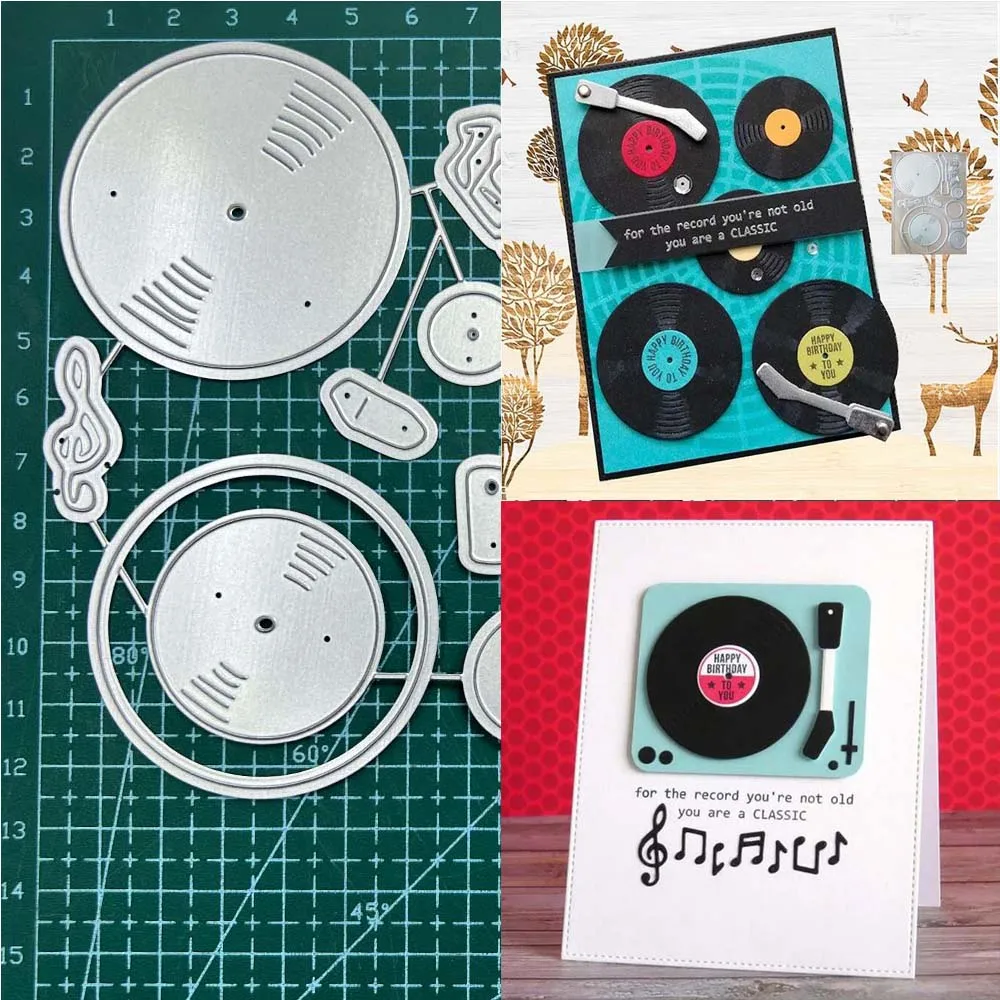 Recorder Music Metal Cutting Die Diy Scrapbooking Card Making children's greeting cards Album Embossing Stencil Decoration Craft