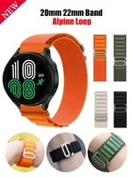 20mm 22mm Band for Samsung Galaxy watch 6/4/5/Pro/classic 45mm 44mm 40mm Nylon Alpine loop bracelet correa HUAWEI GT 2e 3 Strap