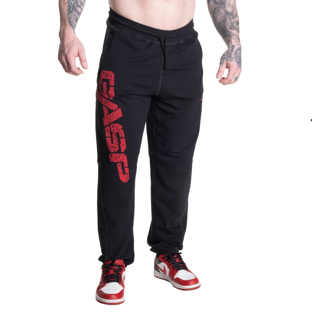 

GASP Men's Fitn Pants Autumn Winter Loose American Sle Joggers Training Running Sweatpants Breathable Moisture ng