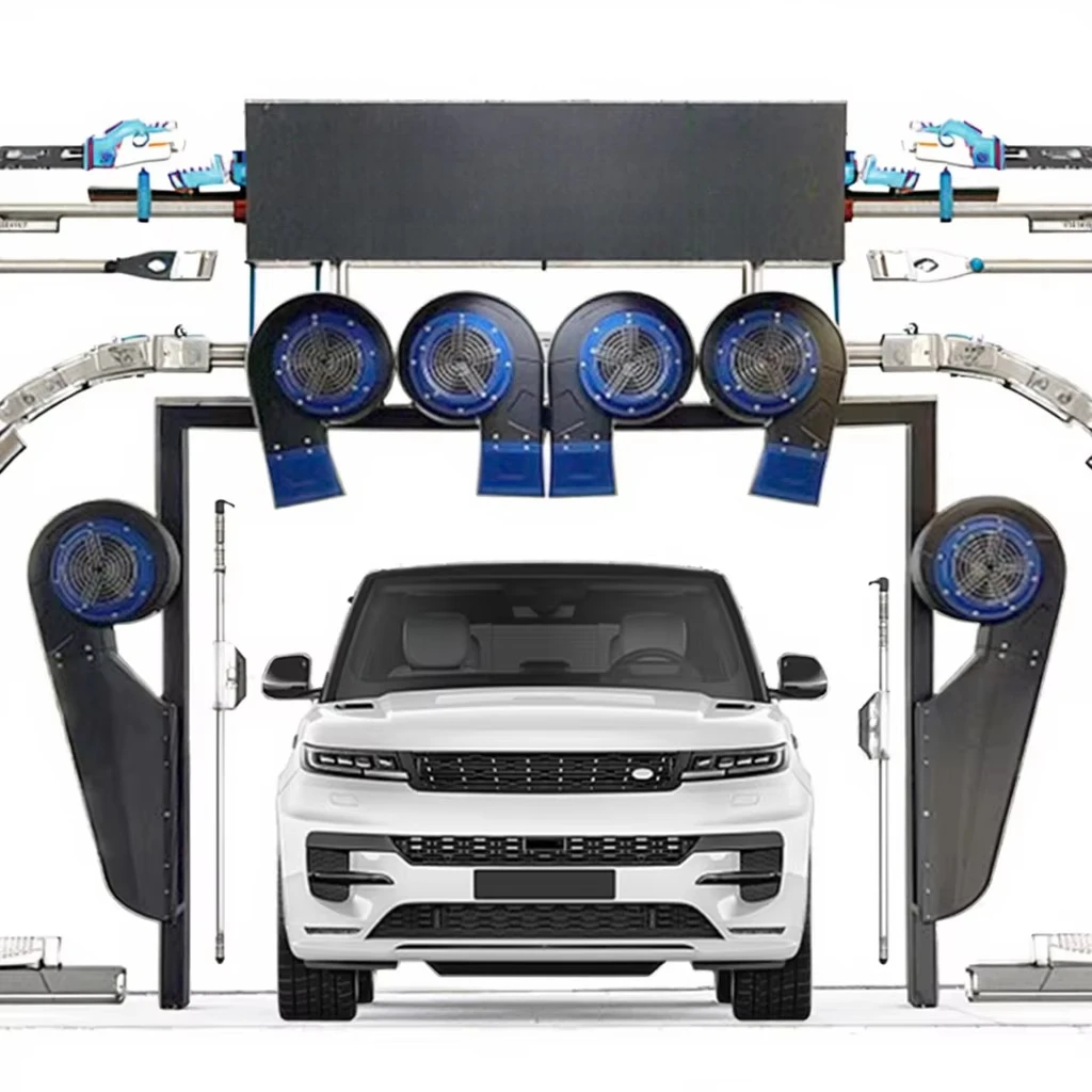 FOODLINE Car Wash Machine large vehicle adaptive washing mode for logistics park car wash device