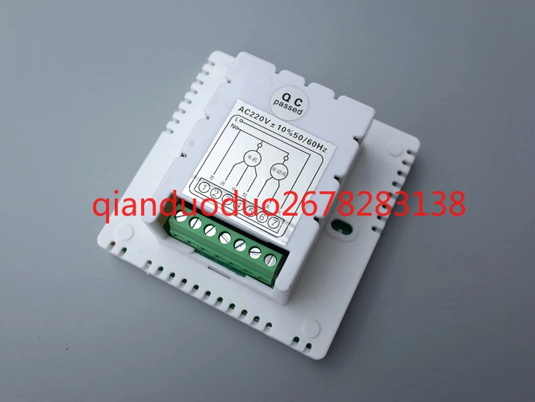 

Suitable for central air conditioner thermostat fan coil water air conditioner LCD control panel intelligent three-speed