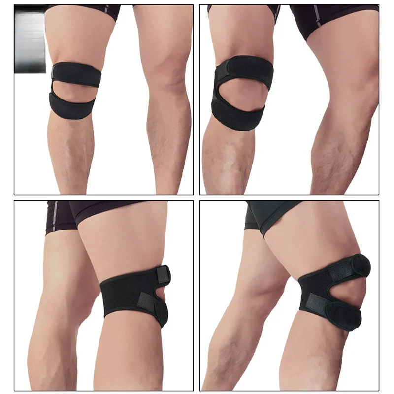 Patellas lentes sporta ceļa amortizācija, kompresijas kāju aizsardzība, āra basketbols, futbols, alpīnisms,_voghion.com