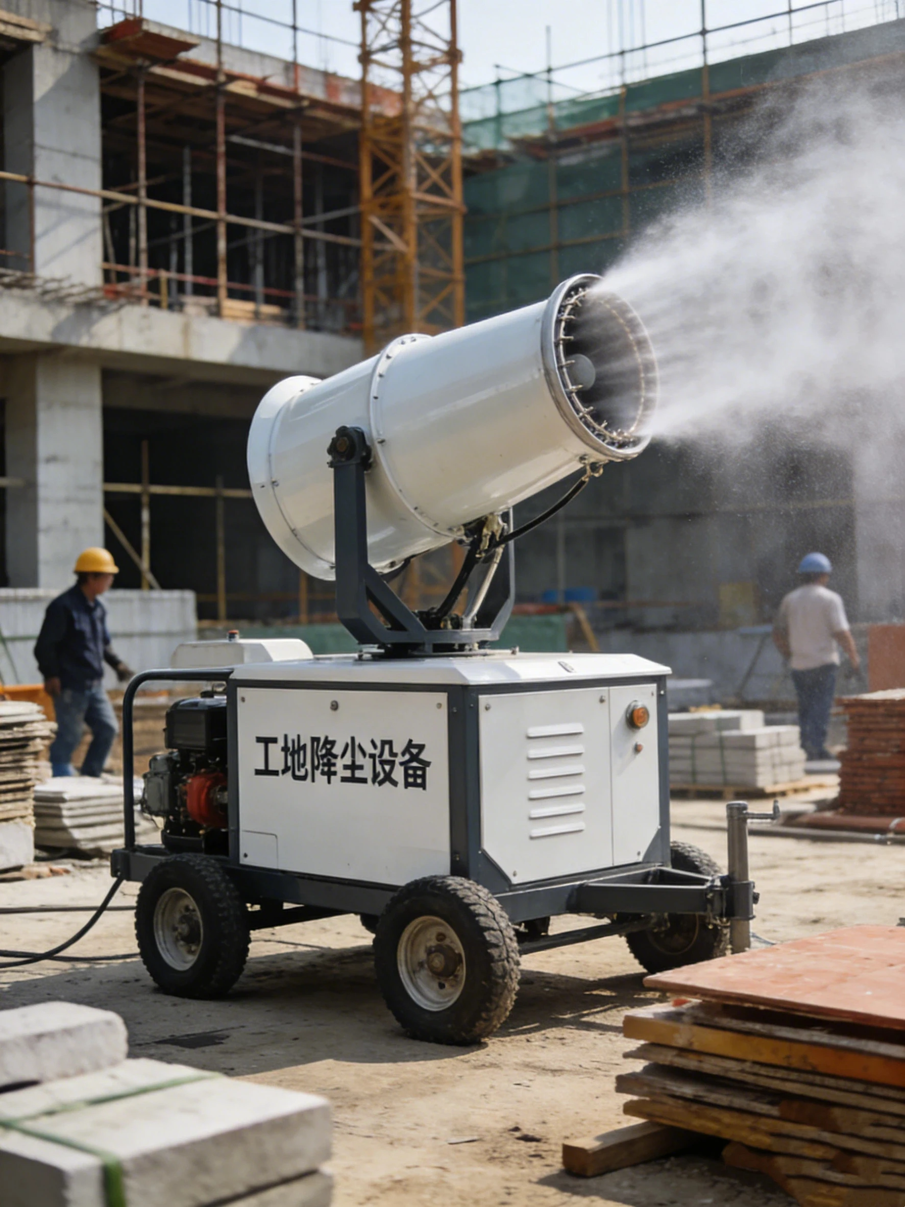 

Fully Automatic Miniaturization Dust Removal Cannon Construction Site Agricultural Equipment Disinfection Fog Cannon Machine