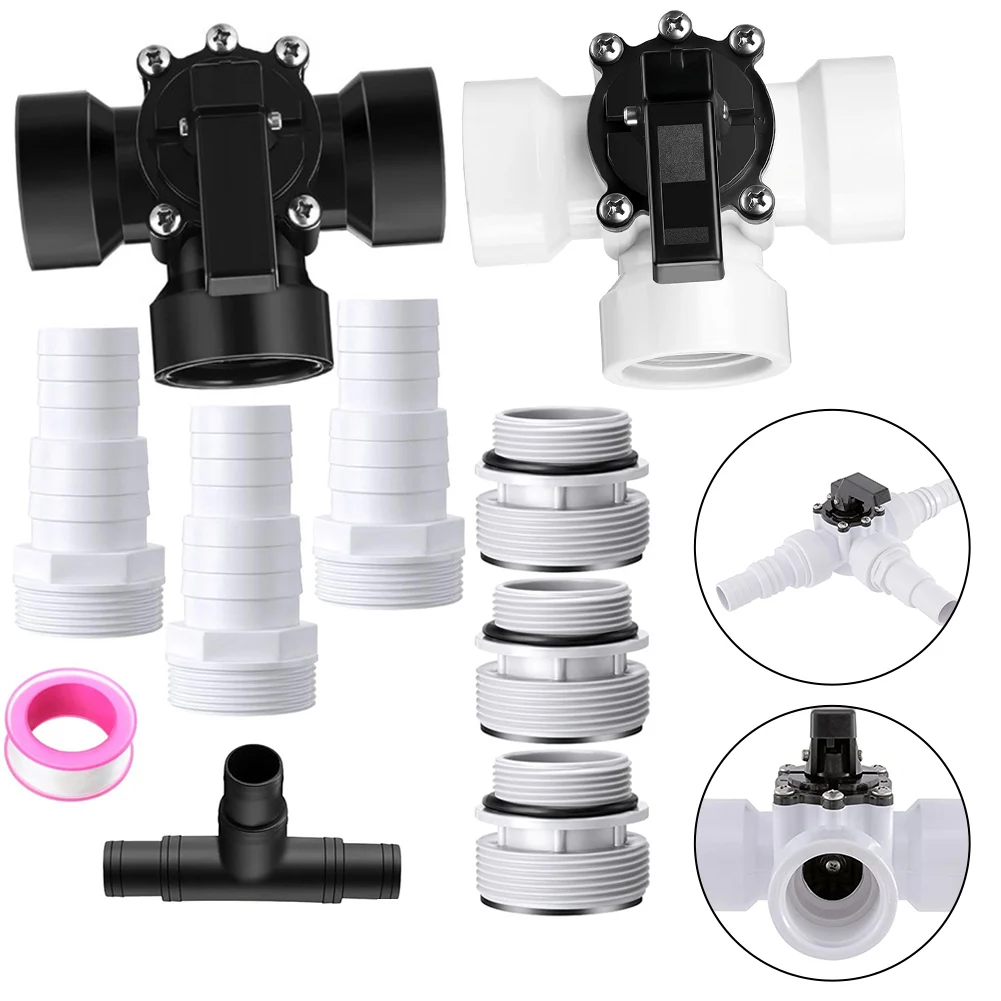 

1.5 Inch Pool Valve 3 Way Pool Valve For Swimming Pool Maintenance Long-lasting Performance Safety Ensured For Pool Filters