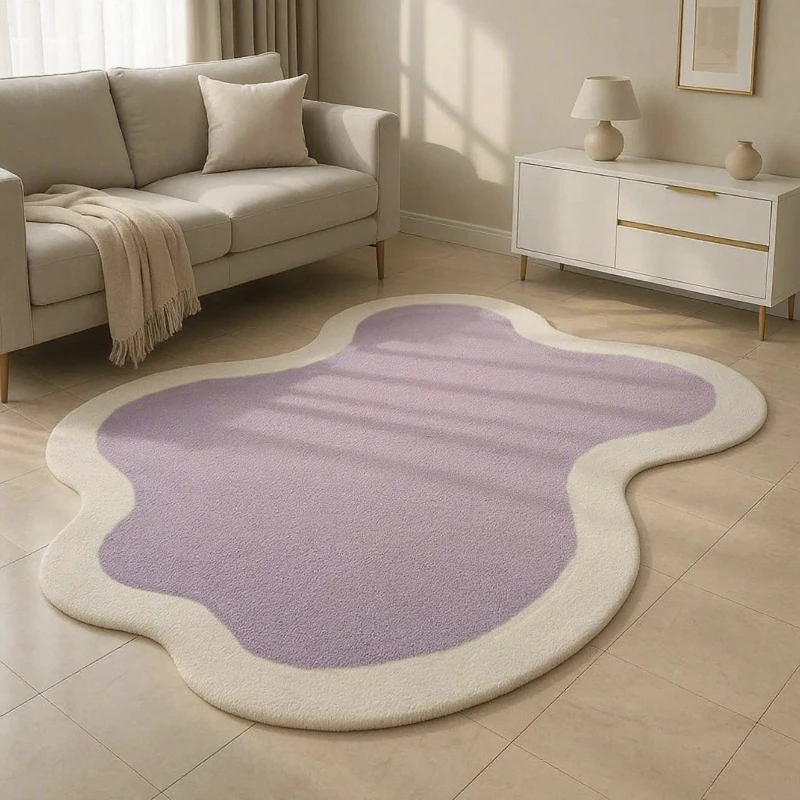 Irregular Shapes Bedroom Decor - Baby Nursery Rug 评论和价格