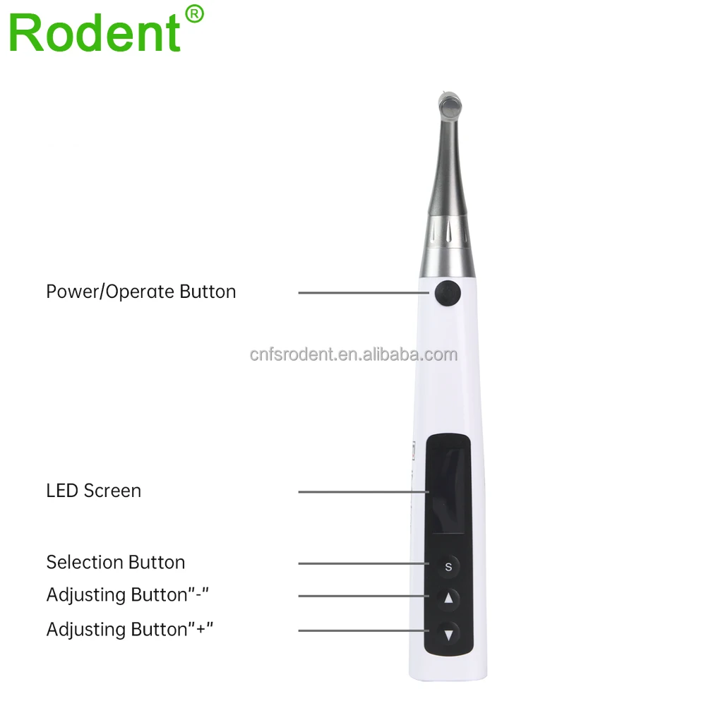 De ntal Wireless Endo Motor Root Canal Therapy Instrument LCD display 16:1 Reduction Contra Angle Endo Motor