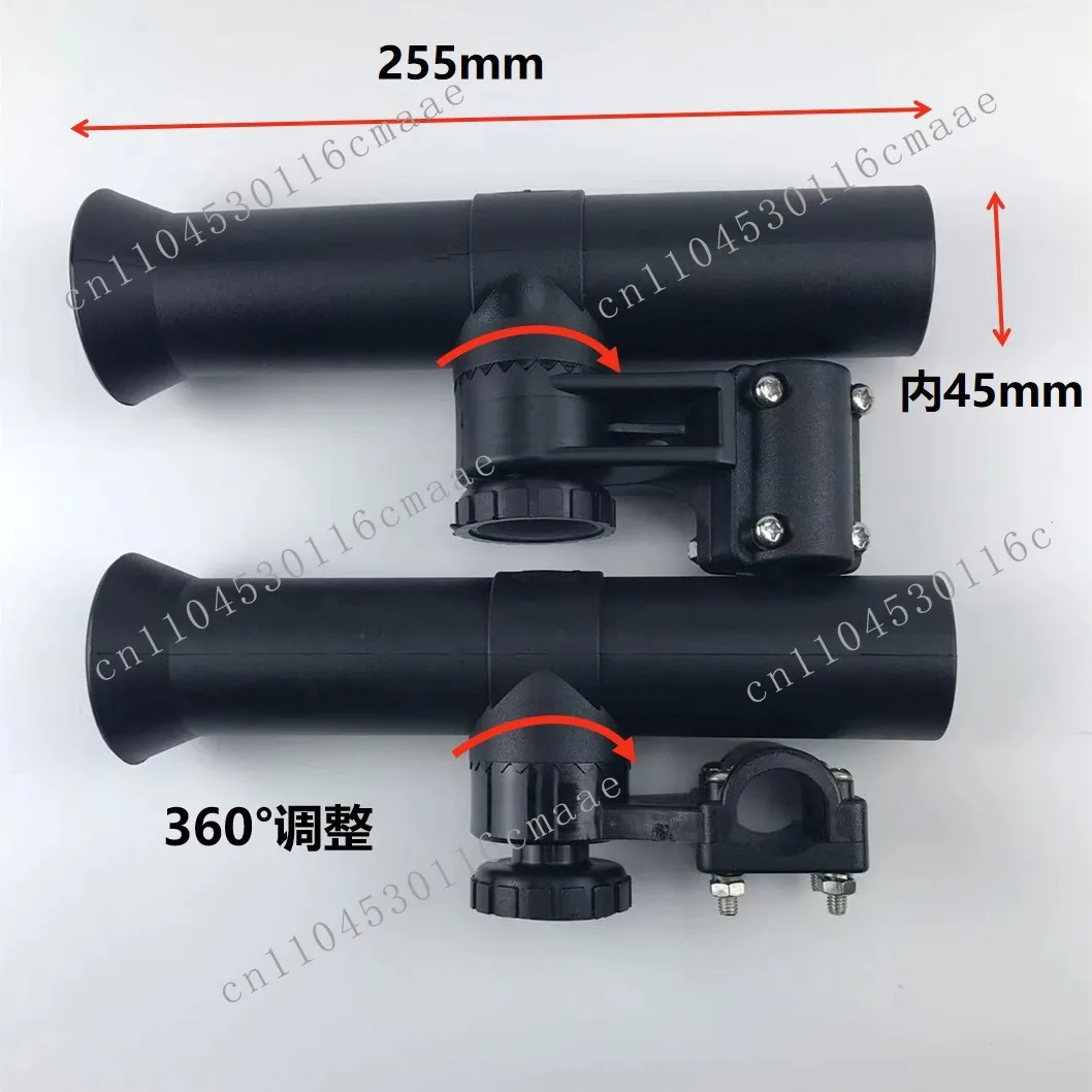 Marine fishing rod bracket plastic  rod holder  rod holder 360 degree adjustable kayak gear