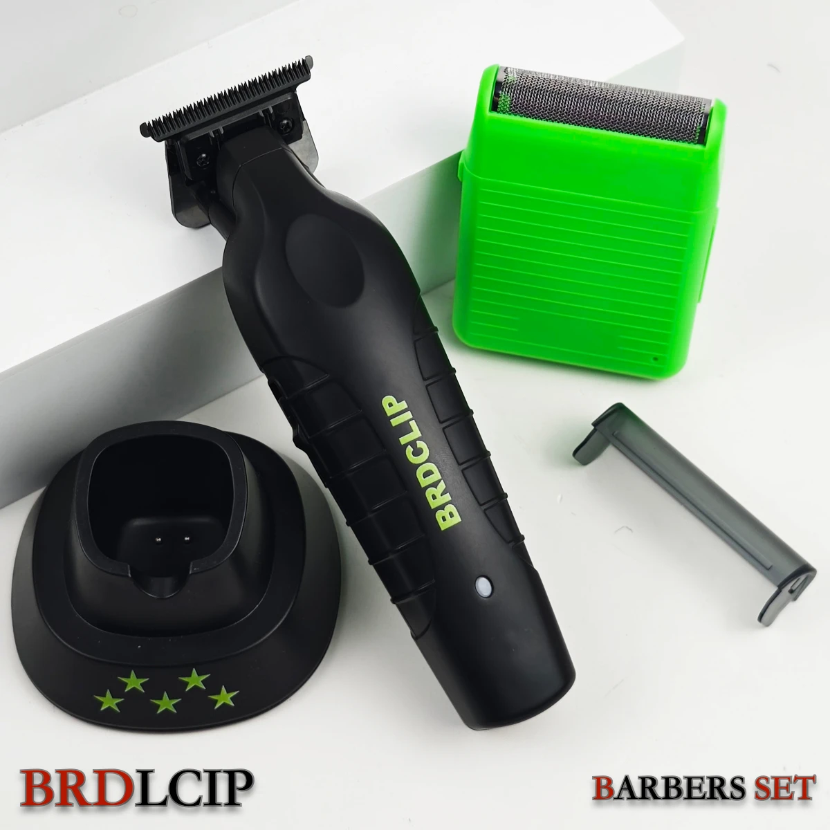 

Professional Electric Hair Trimmer For Men's Oil Head Black BL1T and Green Mini Shaver Set Barber Shop Hair clipper BRDCLIP