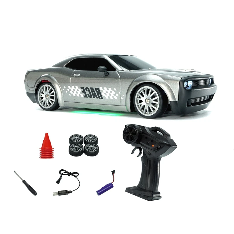 B-M RC Car 2.4G 15Km/H 1:24 Four-Wheel High Speed Drive Drift Cars Simulated Racing Toys