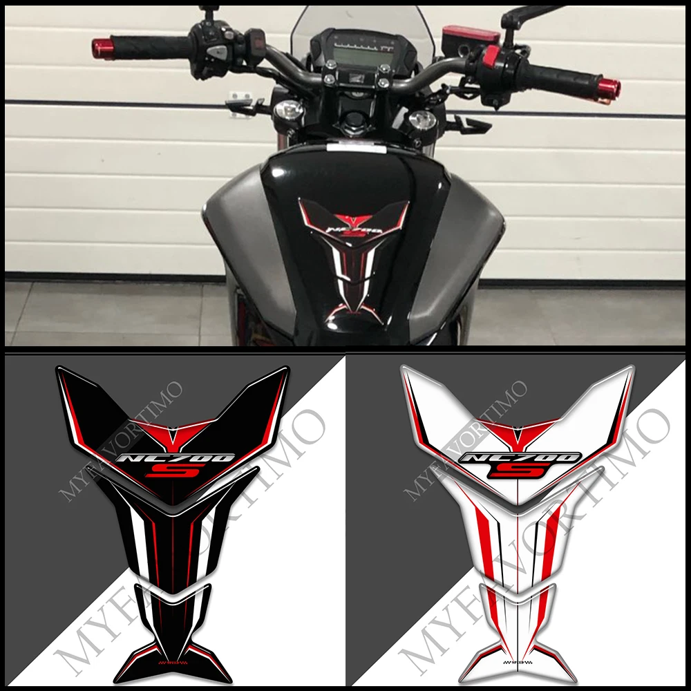 

Motorcycle For Honda NC700S 700 Fuel Tank Grip Baffle Logo Sticker - Custom Decal for NC 700S