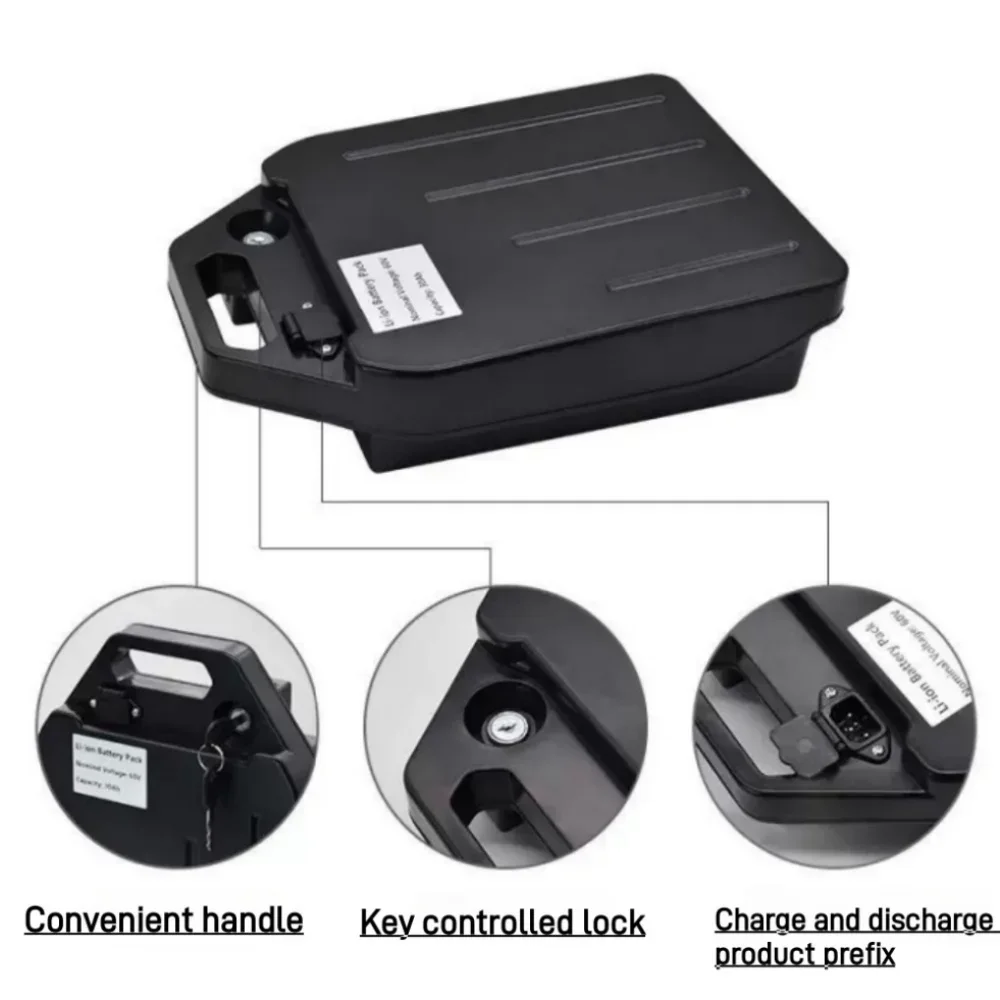 60V 10Ah 15Ah 20Ah Lithium ion rechargeable battery for harley citycoco transportation equipment