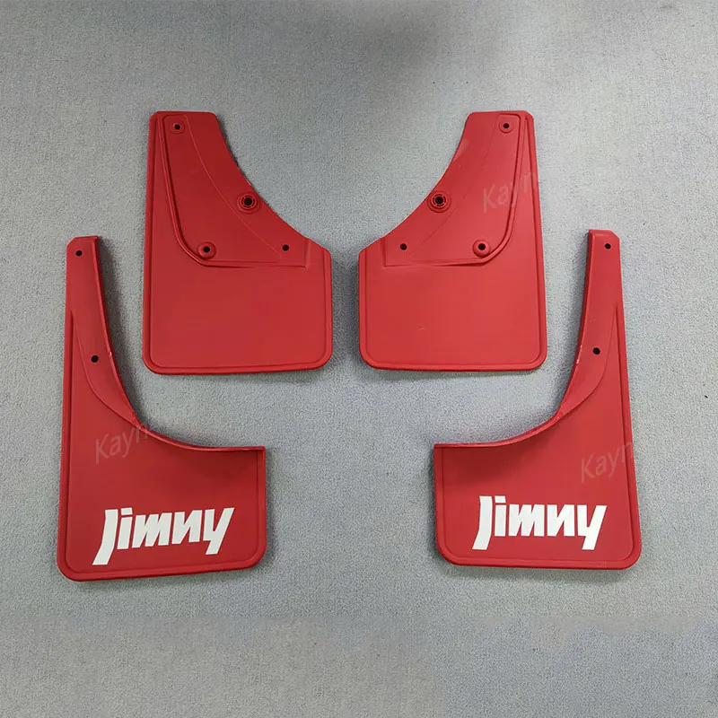 Off Road 4x4 Exterior Accessories 4PCS Car Mudguards Splash Guard Fender Mudflap For 2019+ SUZUKI Jimny JB64 JB74 Auto Parts