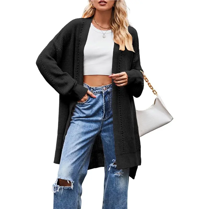 

ABRT-Women's Long Cardigan Sweaters Open Front Oversized Duster For Women