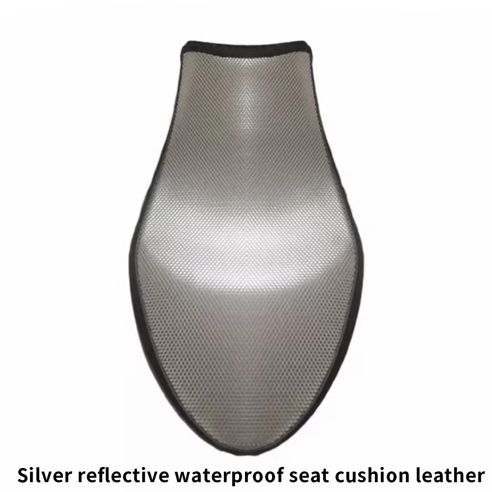 FOR VMOTO Super Soco TS TC Waterproof Heat Insulation Seat Cover Leather Reflective Sleeve 3D Thickened Seat Cushion Net 5