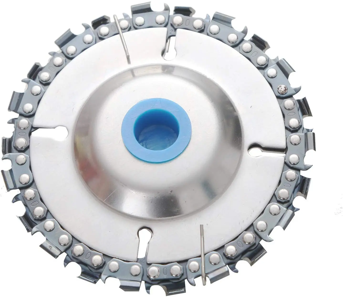 Grinder wood carving chain saw disc 4inch grinder wheel Cutting Shaping Chain Blade for 100/115 Angle Grinder 22Teeth 5/8' Arbor