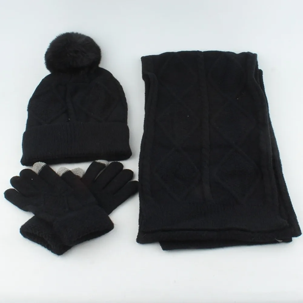 fashion-elastic-scarf-and-hat-set-touch-screen-warm-cold-proof-gloves-ball-soft-woolen-hat-cycling