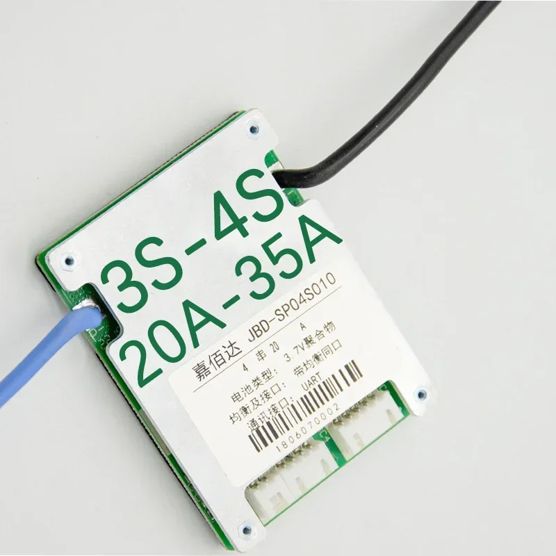 

20A 35A Bms 3S 4S Liion 30A Smart Bms 12V Lifepo4 Bms With Rs485 Uart For Small-scale