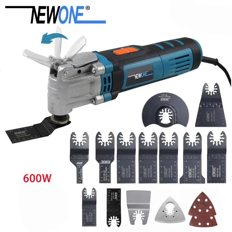230V 600W Quick Release/Change Oscillating Tool Multifunctional Electric Trimmer Saw DIY Home Improvement Tool Renovator