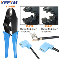 Flag Type Receptacles 4.8,6.3 Insulated Terminals HS-056FL For 0.5-2.5mm²/20-13AWG Crimping Pliers Connectors Brand Tools