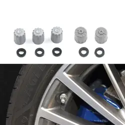 1pc/4pcs Universal Car Wheel Tire Valve Caps Decoration Accessories For BMW For Mercedes Benz