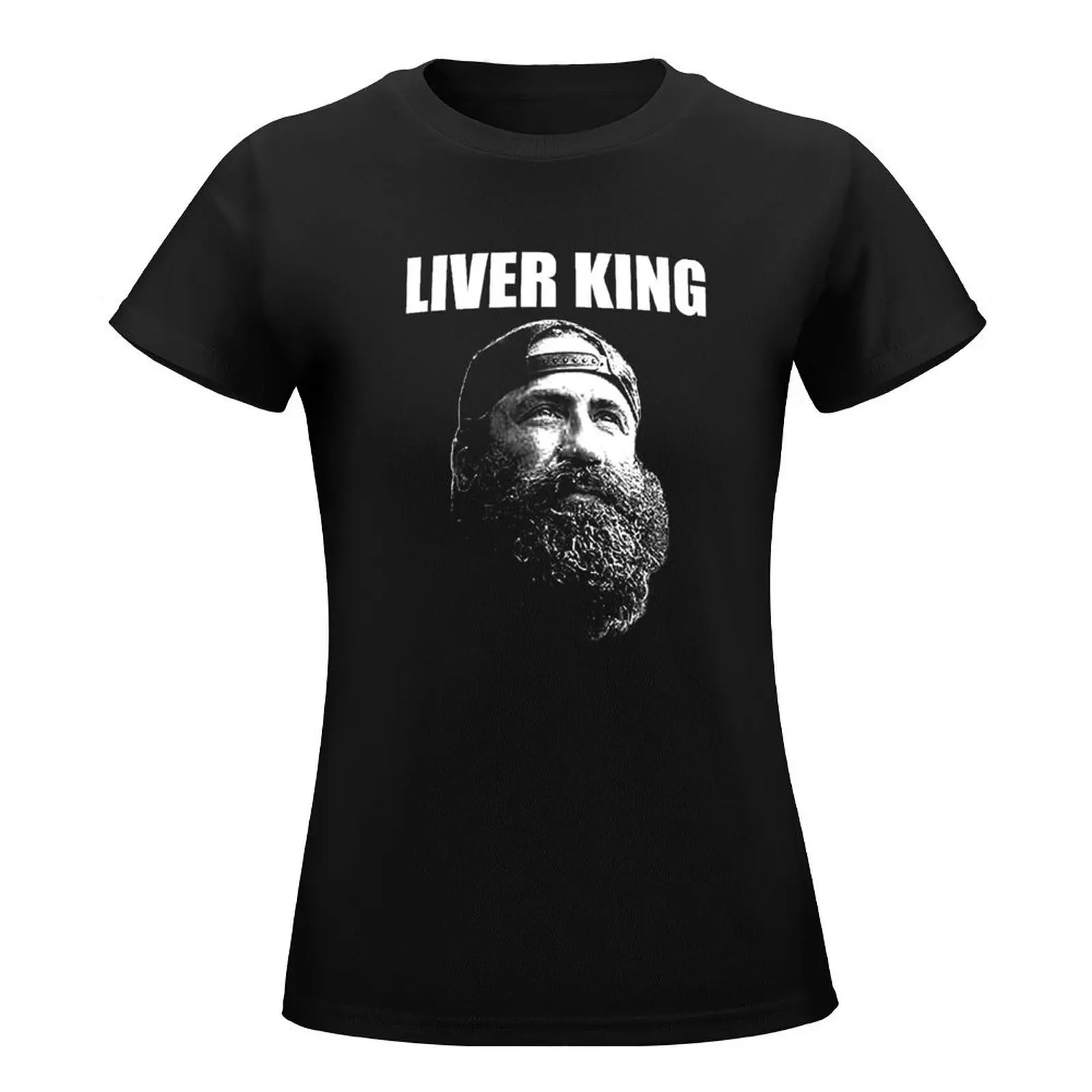 The Liver King T-Shirt vintage clothes plus size tops oversized female womans clothing