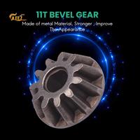 AEE7-2 Pcs 11T Bevel Gear EA1038 For JLB Racing CHEETAH 1/10 Brushless RC Car Parts Accessories