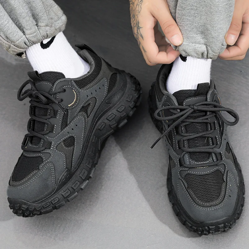 

Shoes for Men Thick Sole Casual Men Shoes High Quality Trend Sports Shoes Comfort Breathable Platform Sneakers Zapatillas Hombre