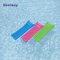 Bestway 44007 Green and Pink Inflatable Swimming Pool Float, Inflatable Cushion Swimming Pool Float, Adult Inflatable Swimming P