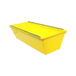 12” Mud Pan Professional Plastering Durable Easy to Clean Heavy Duty Lightweight Quicker Knife Cleaning with Scraping Bar