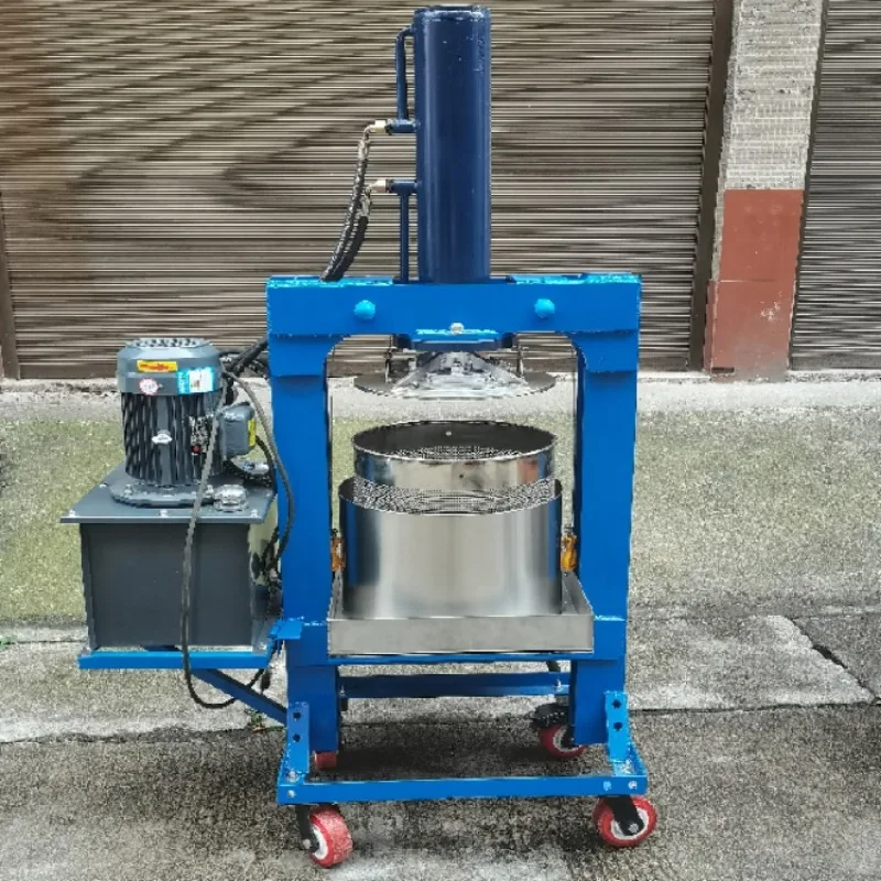 Electric Hydraulic Cold Press Cassava Flour Hydraulic Press Pressing Extractor Dewatering Juicer Juice Machine for Cassava