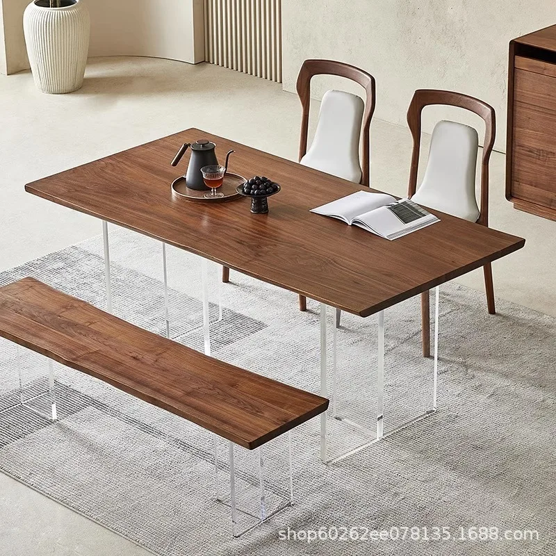 

American Solid Wood Floating Desk Nordic Creative Living Room Study Office Desk Bedroom Home Furniture Mobili Da Studio FYFD