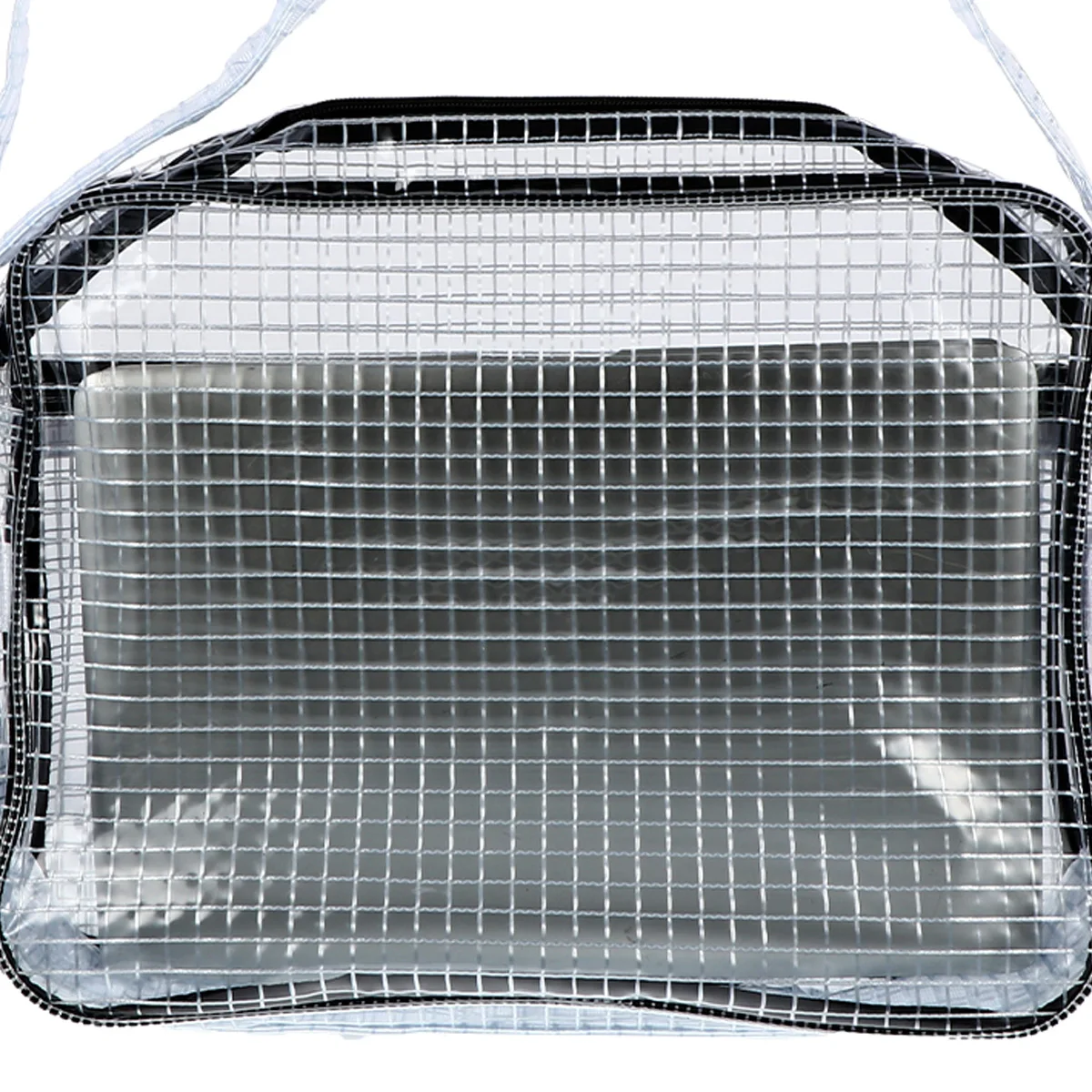 

17 Inch Black Durable Transparent Portable Storage Tool Kit PVC Anti static Dust proof Saddlebag Tote Bag Motorcycle Accessories