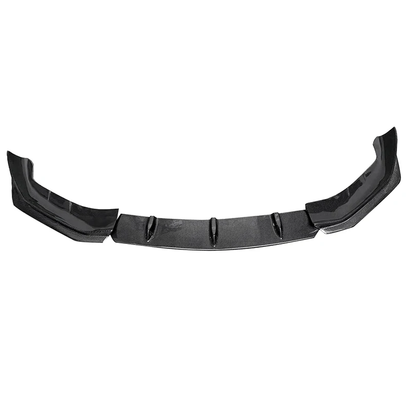 Carbon Fiber Car Front Bumper Splitter Front Lip Chin Spoiler Diffuser For BMW 5 Series G30 G38 525i 540i 530i M Sports 2021+