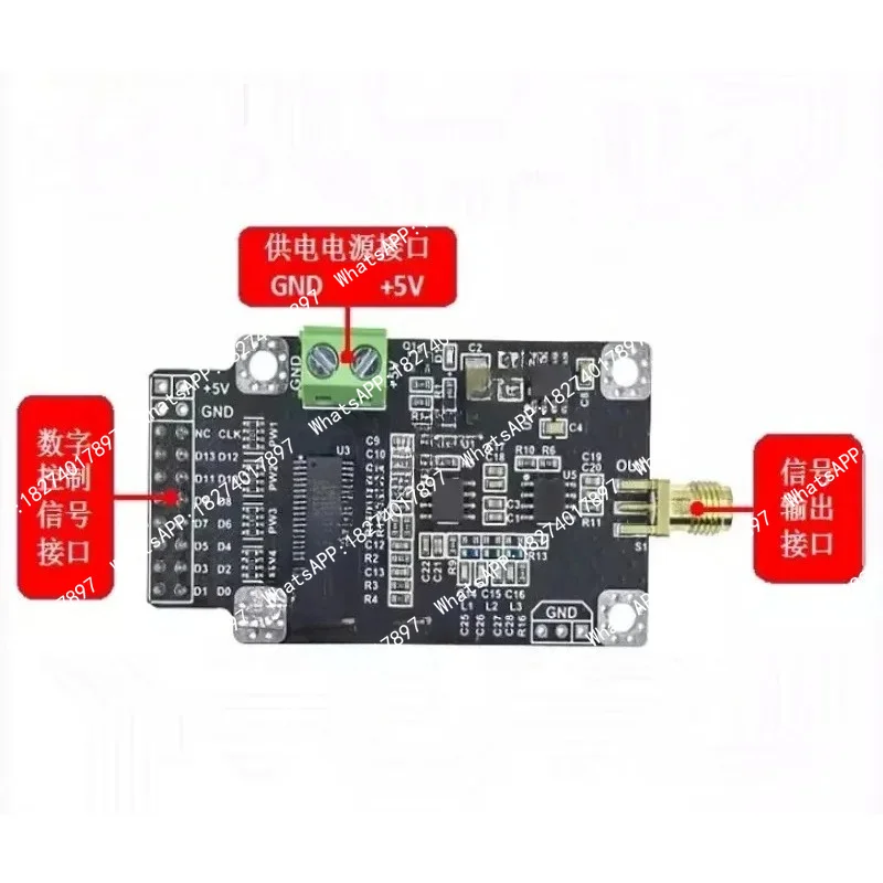 DAC902 module 12 bit high-speed DAC digital to analog converter waveform gene-rator module 165M parallel sampling rate