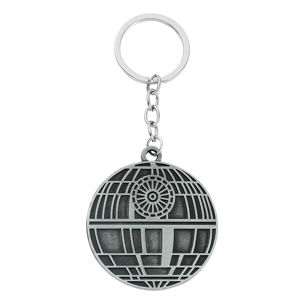 

Millennium Falcon Keychain Trendy War Keychains Popular Car Keyrings Hip-hop Schoolbag Alloy Pendant Key Accessories