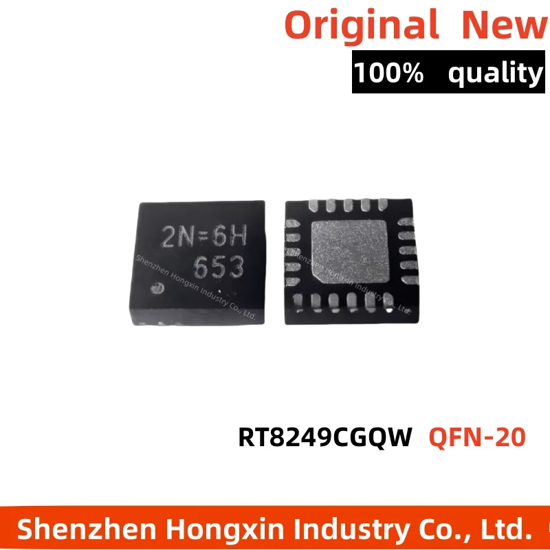 

(5-10piece) new RT8249CGQW RT8249C 2N=2A 2N=2J 2N= QFN-20 Chipset